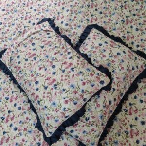 Satin Cotton Floral Bedsheet Set
